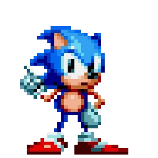 ☝️ emoji Sonic Mania Telegram sticker 5 of 92