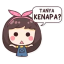 😮 emoji Cewek Aneh Telegram sticker 15 of 40