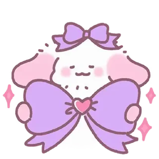 🎀 emoji @ikmut: Rabbits Diary. ♡ Telegram sticker 10 of 24