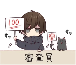 💯 emoji Menhera-kun.3 @bistic Telegram sticker 2 of 40