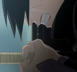 😭 emoji Itachi Telegram sticker 20 of 38