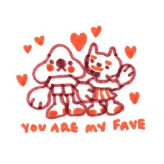 ❤️ emoji ♡´･ᴗ･`♡ @kimchaeown Telegram sticker 11 of 99