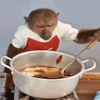 🐵 emoji 吗喽表情包 @Katak66 Telegram sticker 7 of 50