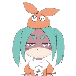 🫡 emoji Monogatari || @anime_sticker_noob Telegram sticker 17 of 80