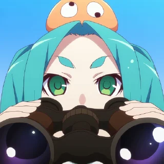 🔭 emoji Monogatari Series: Off & Monster Season // @Anime_Sticker_noob Telegram sticker 2 of 19