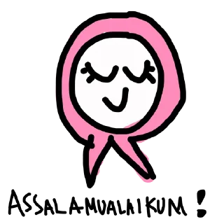 🧕 emoji gambaran @jenonnn Telegram sticker 10 of 32