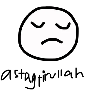 😔 emoji gambaran @jenonnn Telegram sticker 5 of 32