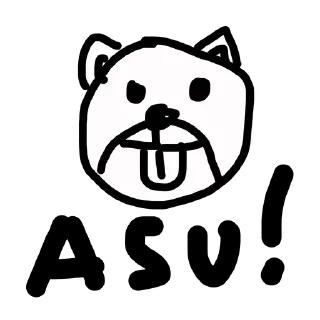 🐕 emoji gambaran @jenonnn Telegram sticker 8 of 32