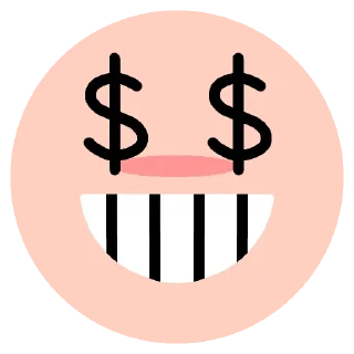 🤑 emoji TikTok Emojis Telegram sticker 23 of 44