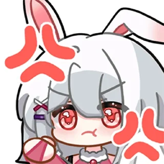 😤 emoji 苏梨 @zhaxia_cn Telegram sticker 9 of 16