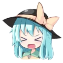 😫 emoji Komeiji Koishi Telegram sticker 10 of 21