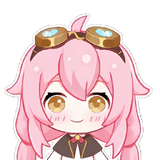 😘 emoji 永雏塔菲QQ装扮 @TaffySticker Telegram sticker 16 of 62