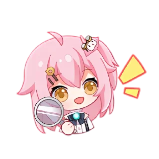 🔍 emoji 永雏塔菲QQ装扮 @TaffySticker Telegram sticker 19 of 62