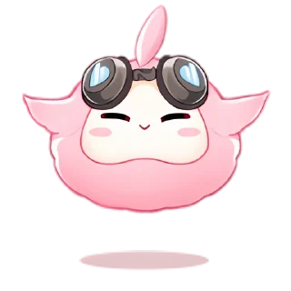 😀 emoji 永雏塔菲QQ装扮 @TaffySticker Telegram sticker 18 of 62