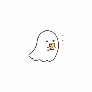 🦖 emoji 、cute ghost ! @JENNIEUKKIM Telegram sticker 8 of 28