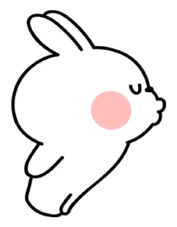 🐇 emoji spoiled rabbit @sheeslovess Telegram sticker 24 of 38