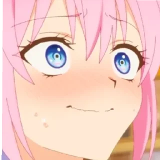 Sticker from Shikimori Smiling