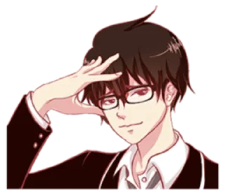 🙂 emoji That One Guy With Glasses Telegram sticker 23 of 40
