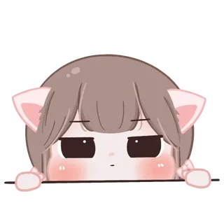 Sticker from blonde kitten with @sugarcunt