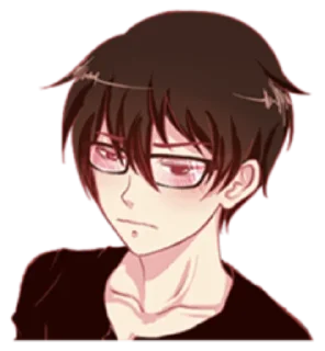 🙂 emoji That One Guy With Glasses Telegram sticker 24 of 40