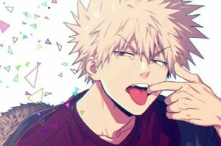 💣 emoji Bakugou Telegram sticker 7 of 15
