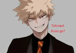 💣 emoji Bakugou Telegram sticker 15 of 15
