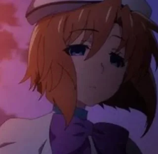 🙁 emoji Rena (Higurashi) Telegram sticker 6 of 24
