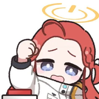 Sticker from 蔚蓝档案！ @zhaxia_cn