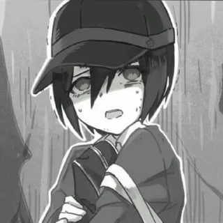😨 emoji Pregame Shuichi Saihara Telegram sticker 5 of 50