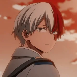 🔥 emoji Todoroki by @Stickerkeep Telegram sticker 17 of 20
