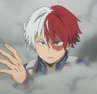 🔥 emoji Todoroki by @Stickerkeep Telegram sticker 10 of 20
