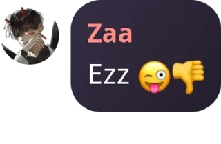 🤣 emoji Zaa Baik Telegram sticker 6 of 7