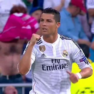 💪 emoji Christiano Ronaldo @M_TOAA Telegram sticker 11 of 48
