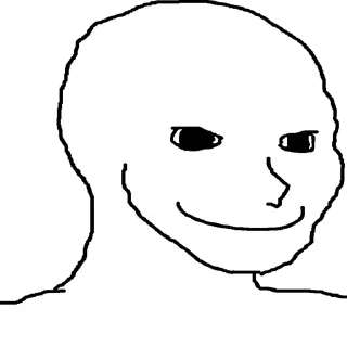 😎 emoji WOJAK / FEELS GUY 3 - @WOJAK Telegram sticker 18 of 120