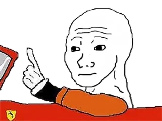 😎 emoji WOJAK / FEELS GUY 3 - @WOJAK Telegram sticker 24 of 120