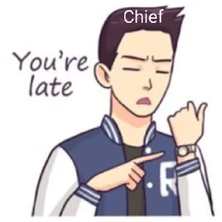 😄 emoji Chief Telegram sticker 6 of 43