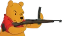 🔫 emoji Winnie Telegram sticker 8 of 11