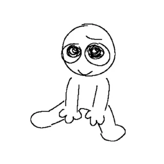 😟 emoji me when: Telegram sticker 15 of 28