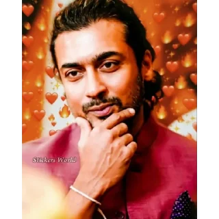 😇 emoji @StickersWorld_Offl Surya Stickers Telegram sticker 12 of 18