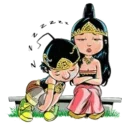 💏 emoji Wayang Unyu Telegram sticker 8 of 35