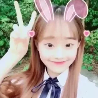 😁 emoji chuu ril - @miekae1 Telegram sticker 23 of 56