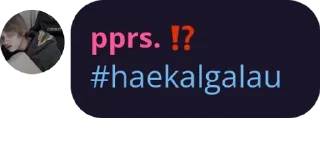 ❓ emoji RANDOM HAEKALL⁉️ Telegram sticker 5 of 21