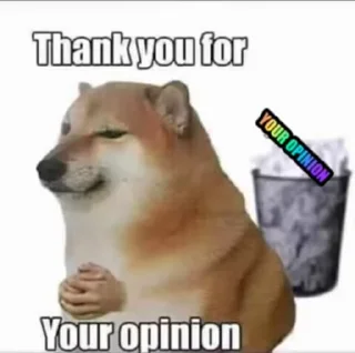 🗑️ emoji No bitches? by @levitatingcat Telegram sticker 5 of 50