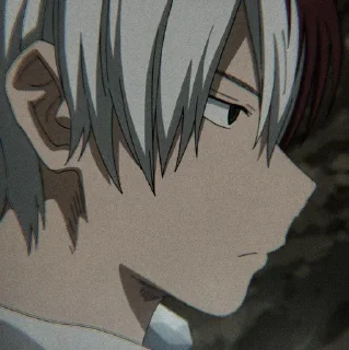 ⛓️ emoji Shoto Todoroki @StickerKeep Telegram sticker 8 of 40