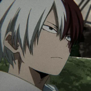 ⛓️ emoji Shoto Todoroki @StickerKeep Telegram sticker 6 of 40