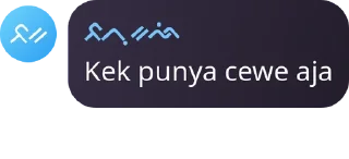 Sticker from Ujang siapa