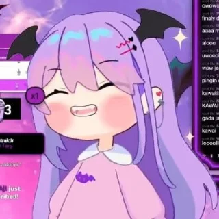 🦇 emoji ㅤㅤ@TIKELCITY2 % ⋆ @MrFakeu Telegram sticker 7 of 60