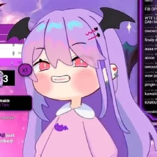 🦇 emoji ㅤㅤ@TIKELCITY2 % ⋆ @MrFakeu Telegram sticker 5 of 60