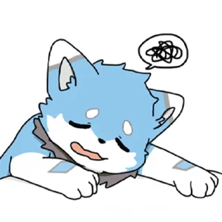 😩 emoji 小藍狗白燁BAiYEEEE Telegram sticker 22 of 68