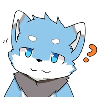 🤔 emoji 小藍狗白燁BAiYEEEE Telegram sticker 10 of 68